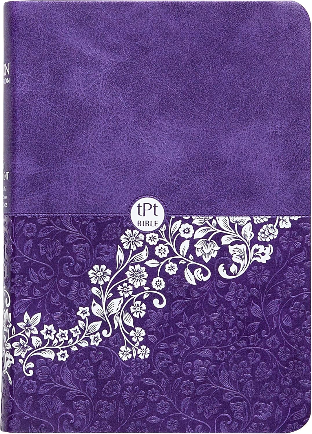 TPT NT with Psalms, Proverbs, and Song of Songs - 2nd edition, compact, imitation leather, purple