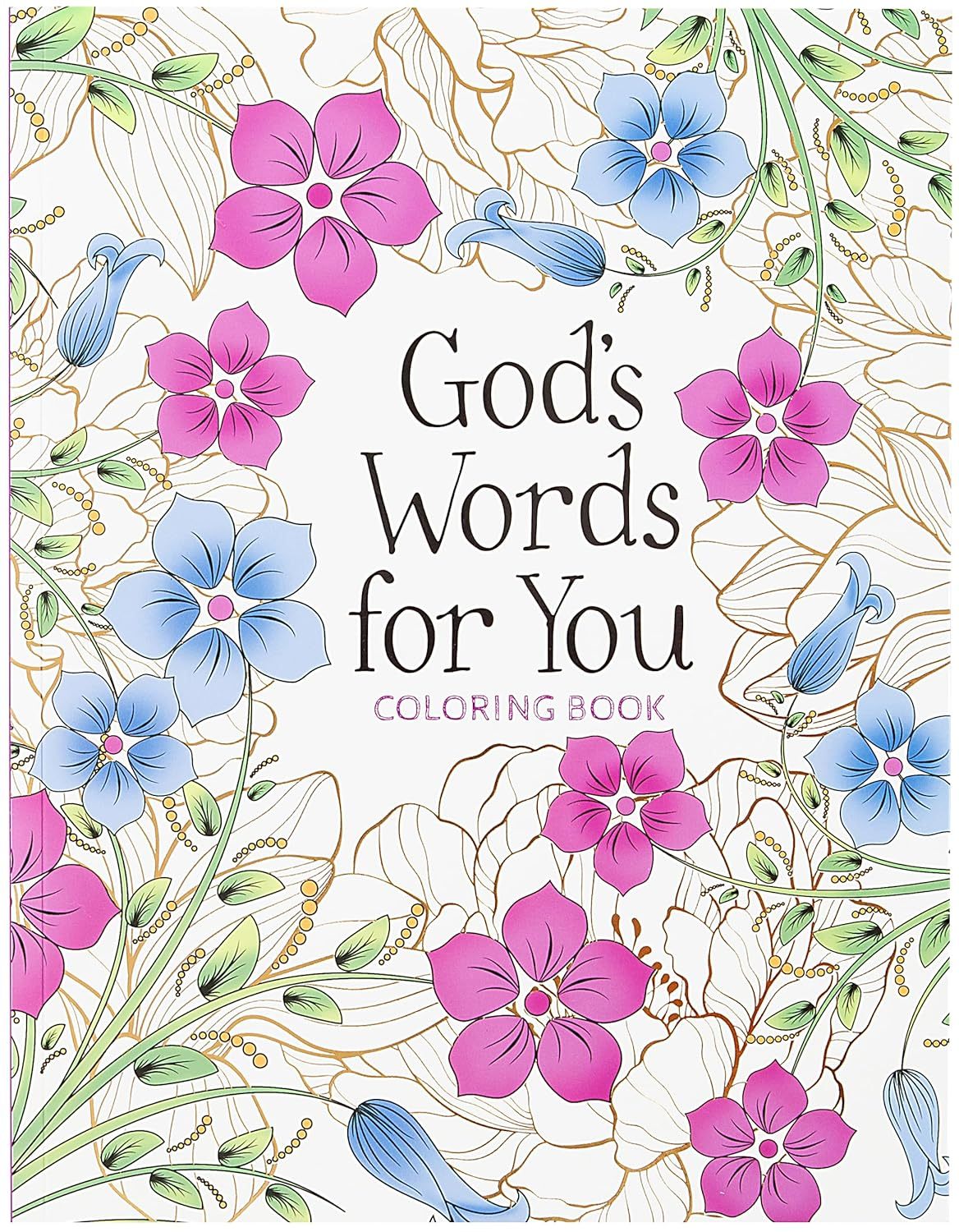 God's Words For You Coloring Book