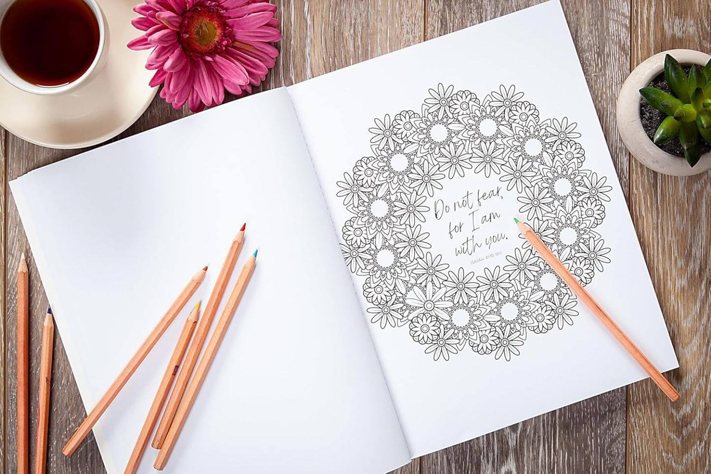 God's Words For You Coloring Book
