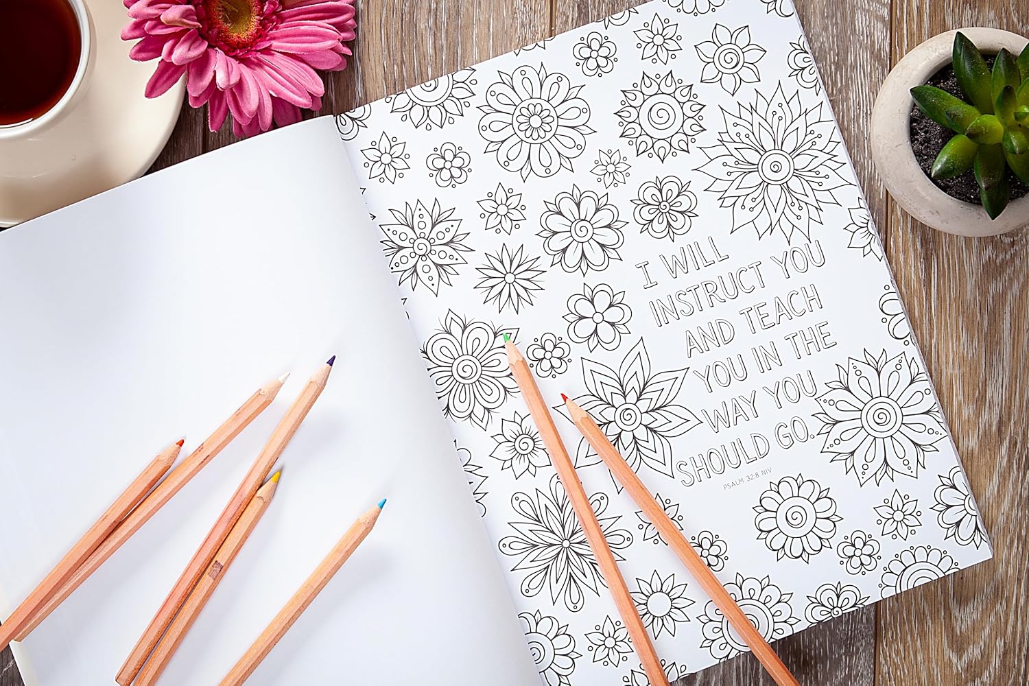 God's Words For You Coloring Book