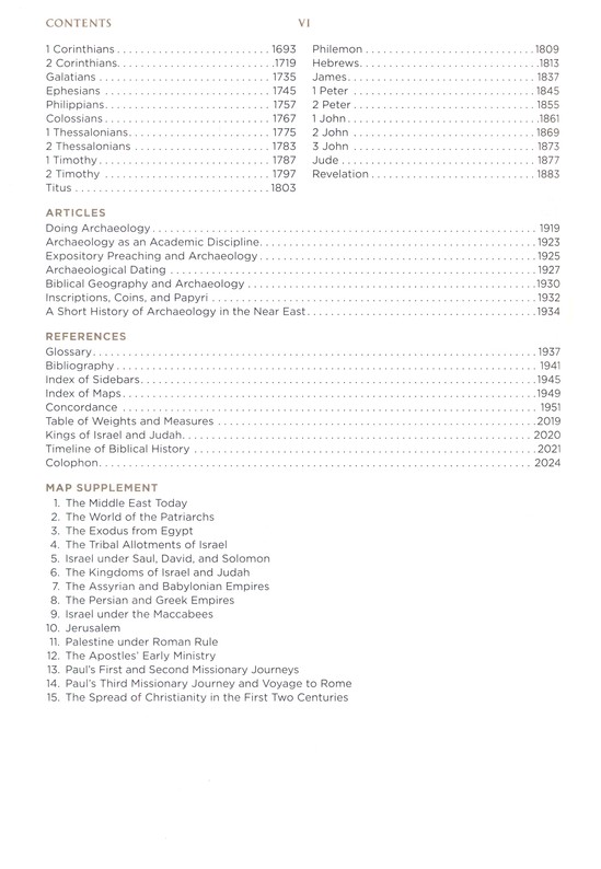 ESV Archaeology Study Bible-Hardcover