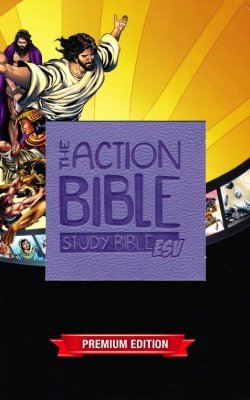 Action Bible Study Bible ESV - Lavender