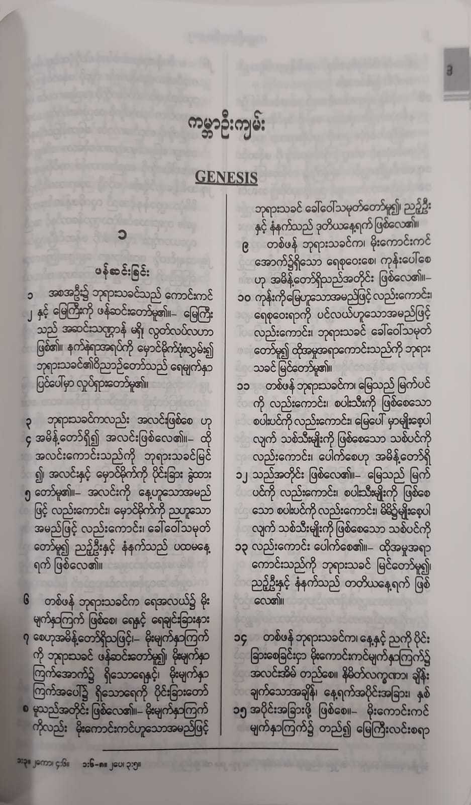 Myanmar Judson Bible MYAJVR32 Black Vinyl