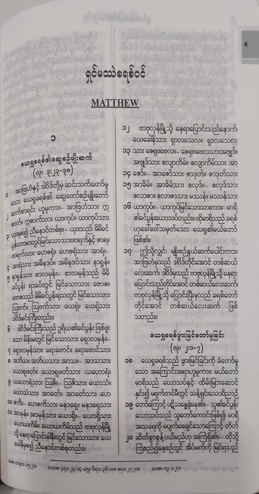 Myanmar Judson Bible MYAJVR32 Black Vinyl