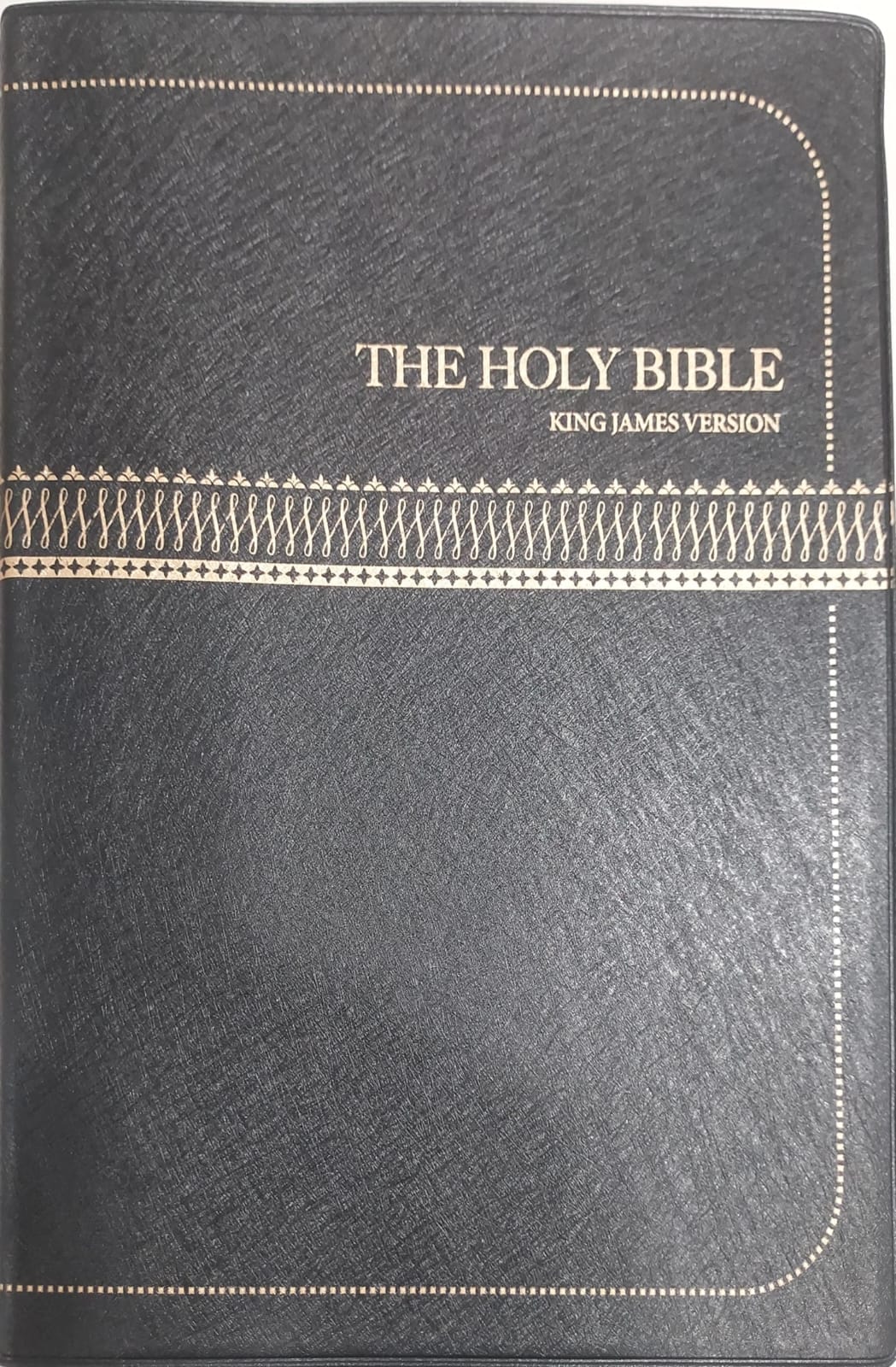 KJV82PL (WJR) Large Print Black Vinyl