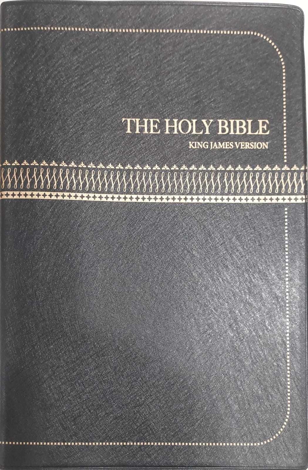 KJV82PL (WJR) Large Print Black Vinyl