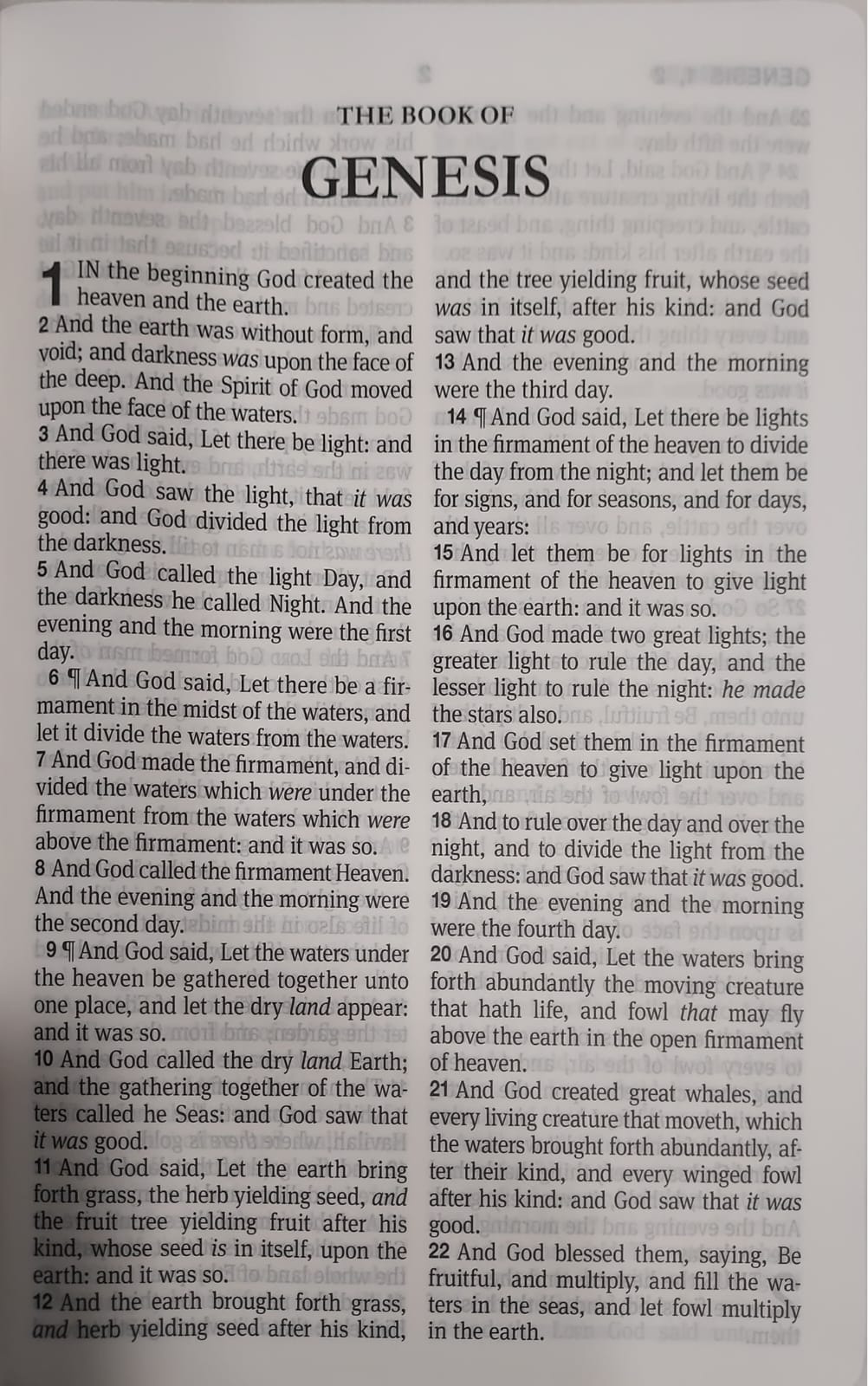 KJV82PL (WJR) Large Print Black Vinyl