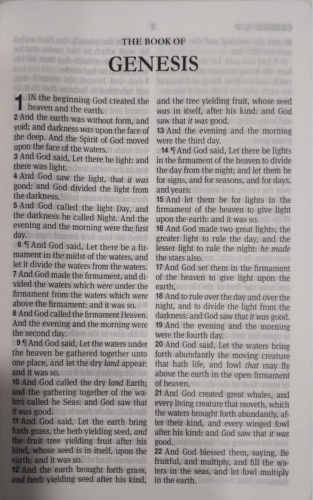 KJV82PL (WJR) Large Print Black Vinyl