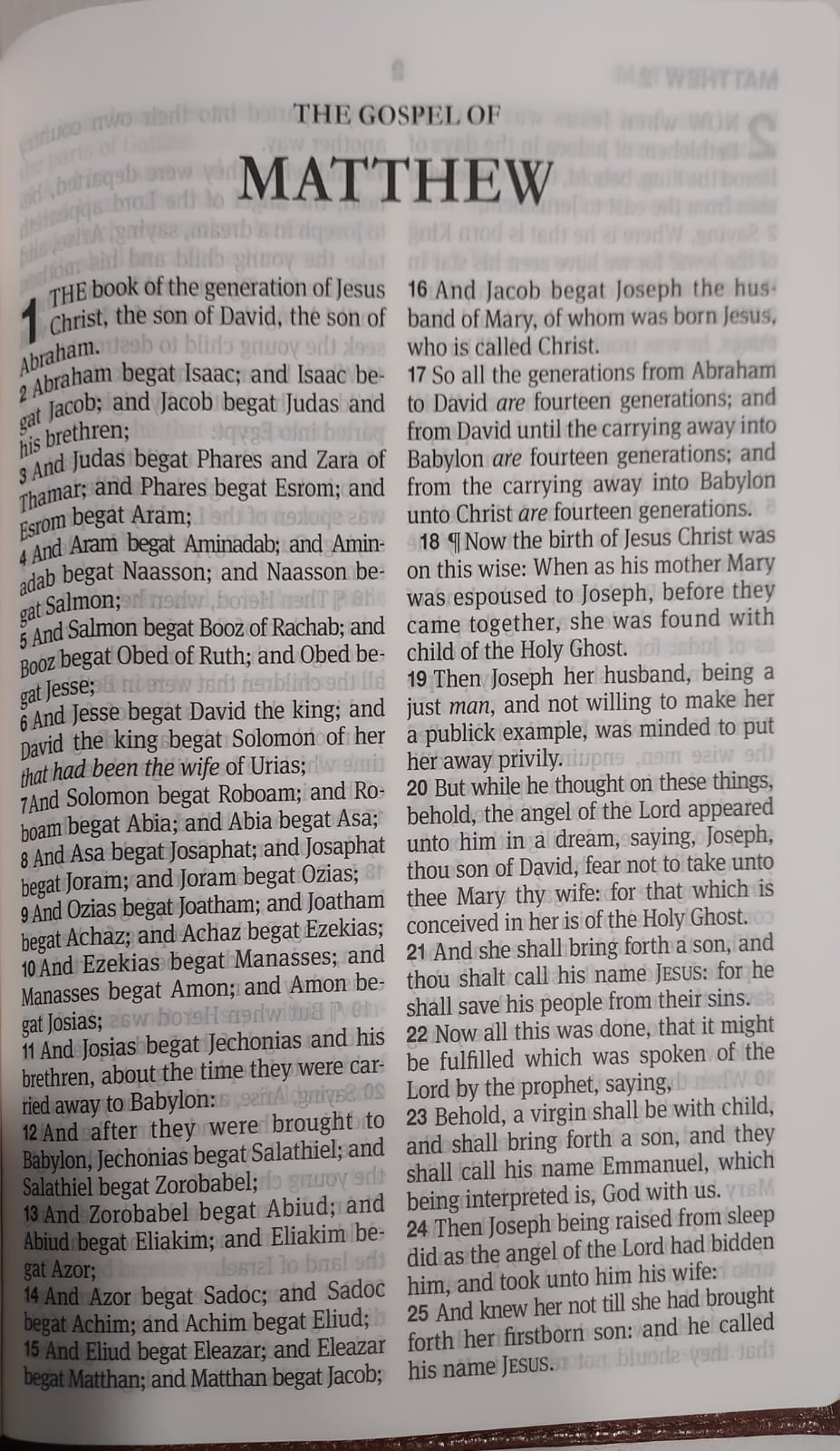 KJV82PL (WJR) Large Print Black Vinyl