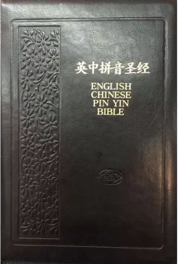 CUNP/KJV Pin Yin Bible Zip Black