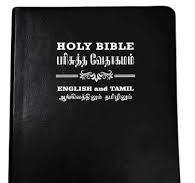 Tamil-English Diglot Bible Royal PU Black (Amity)