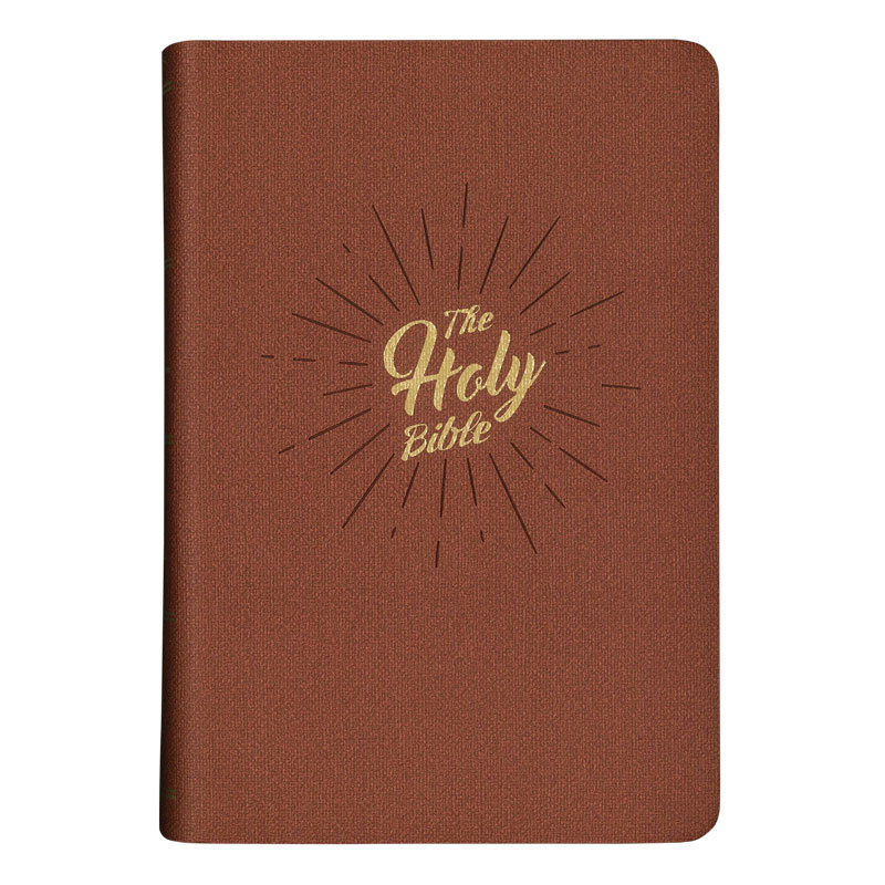 NIV75 Large Print Burgundy