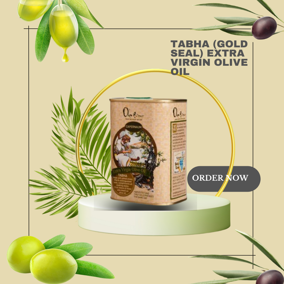 Tabha (Gold Seal) Extra Virgin Olive Oil - can - 400ml/13.5 oz