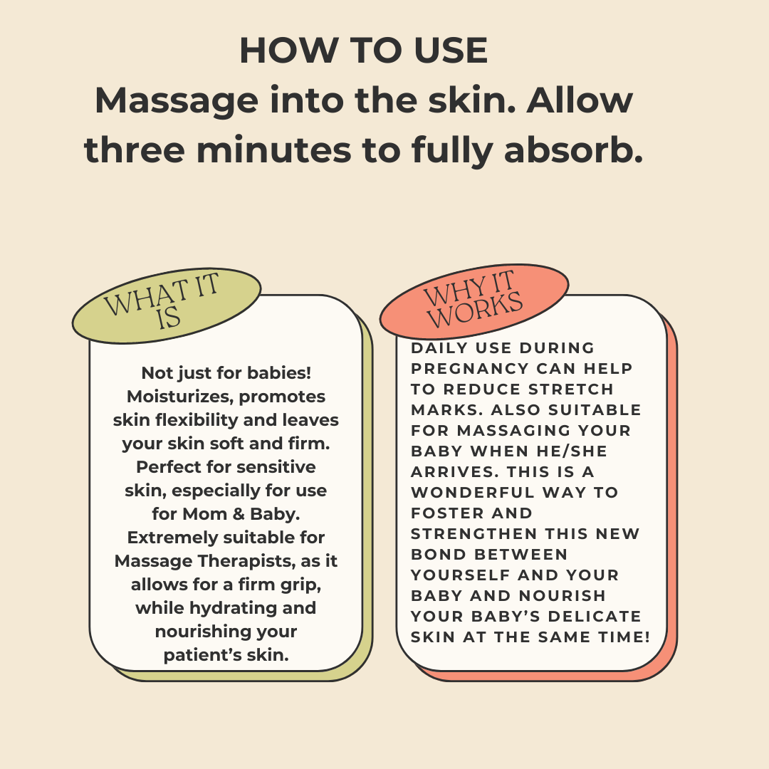 Massage & Moisture Oil for Mother & Baby 120ml/14.06 fl oz