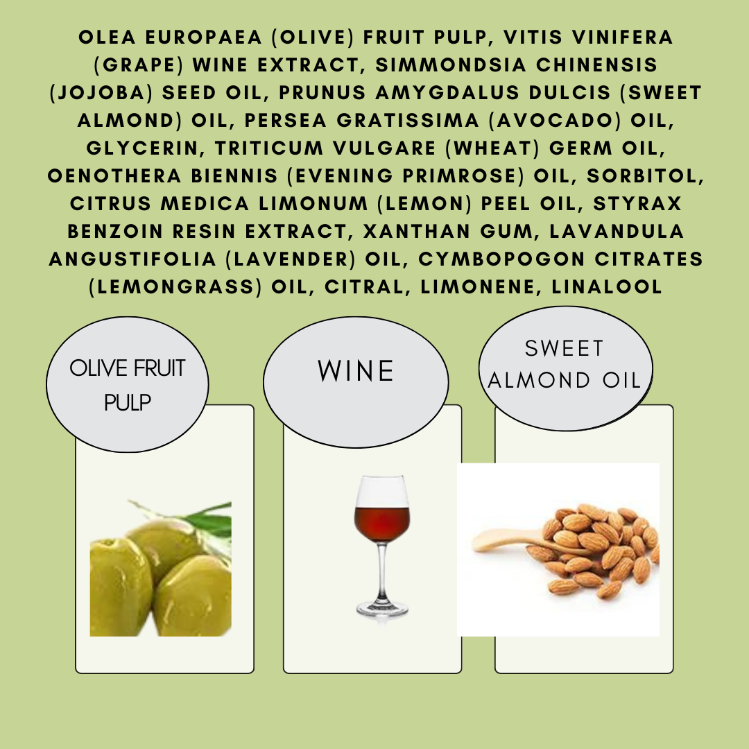 Olive Face Mask for Dry & Normal Skin 95g/3.35 wt oz