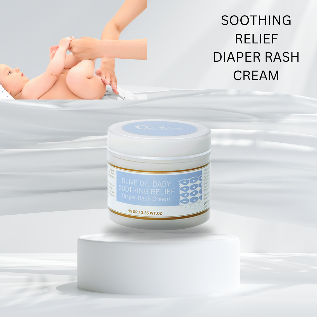 Baby Soothing Relief Diaper Rash Cream / Rash & Irritation Cream 95g/3.35 wt oz