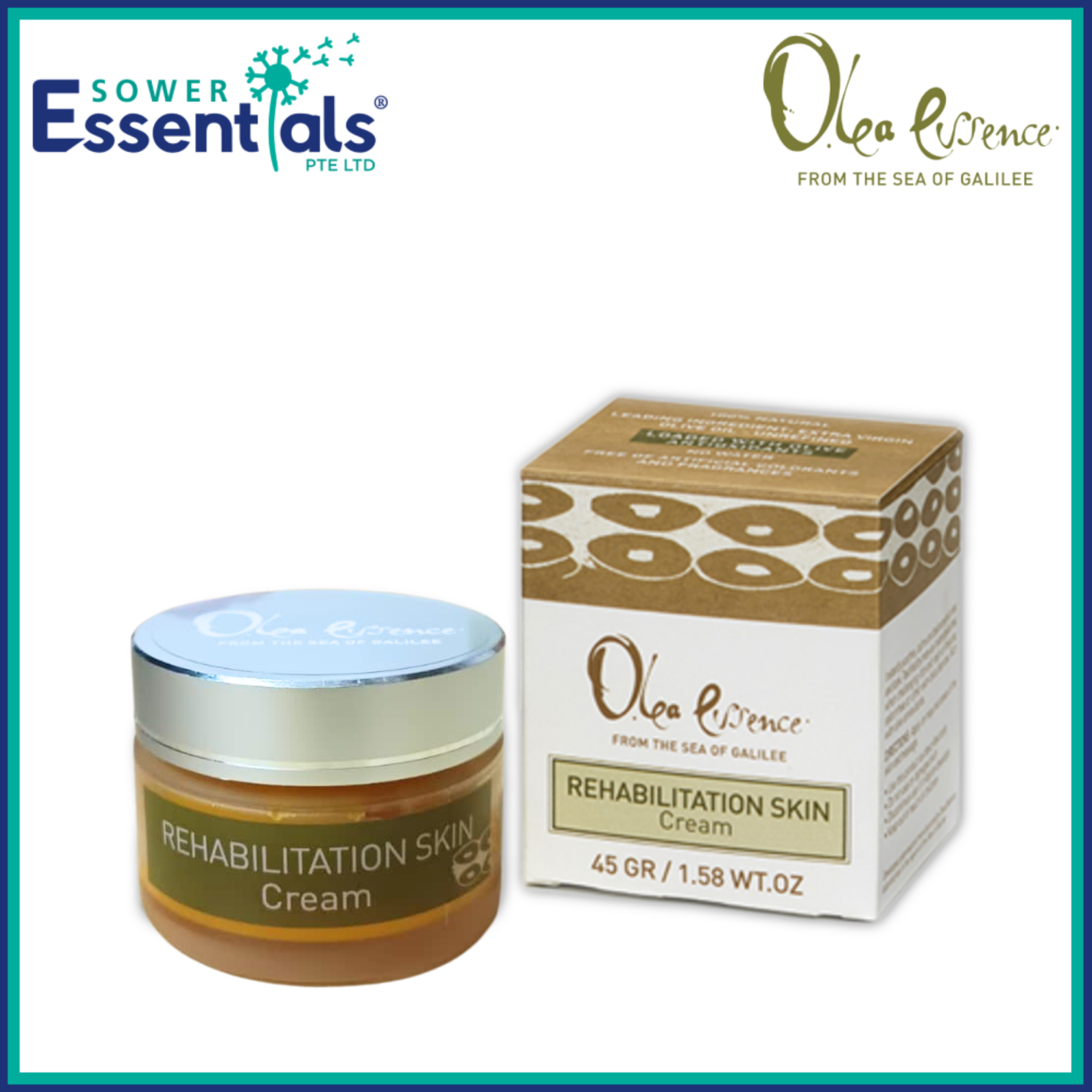 Olea Essence - Rehabilitation Skin Cream (45g/1.58 wt oz)