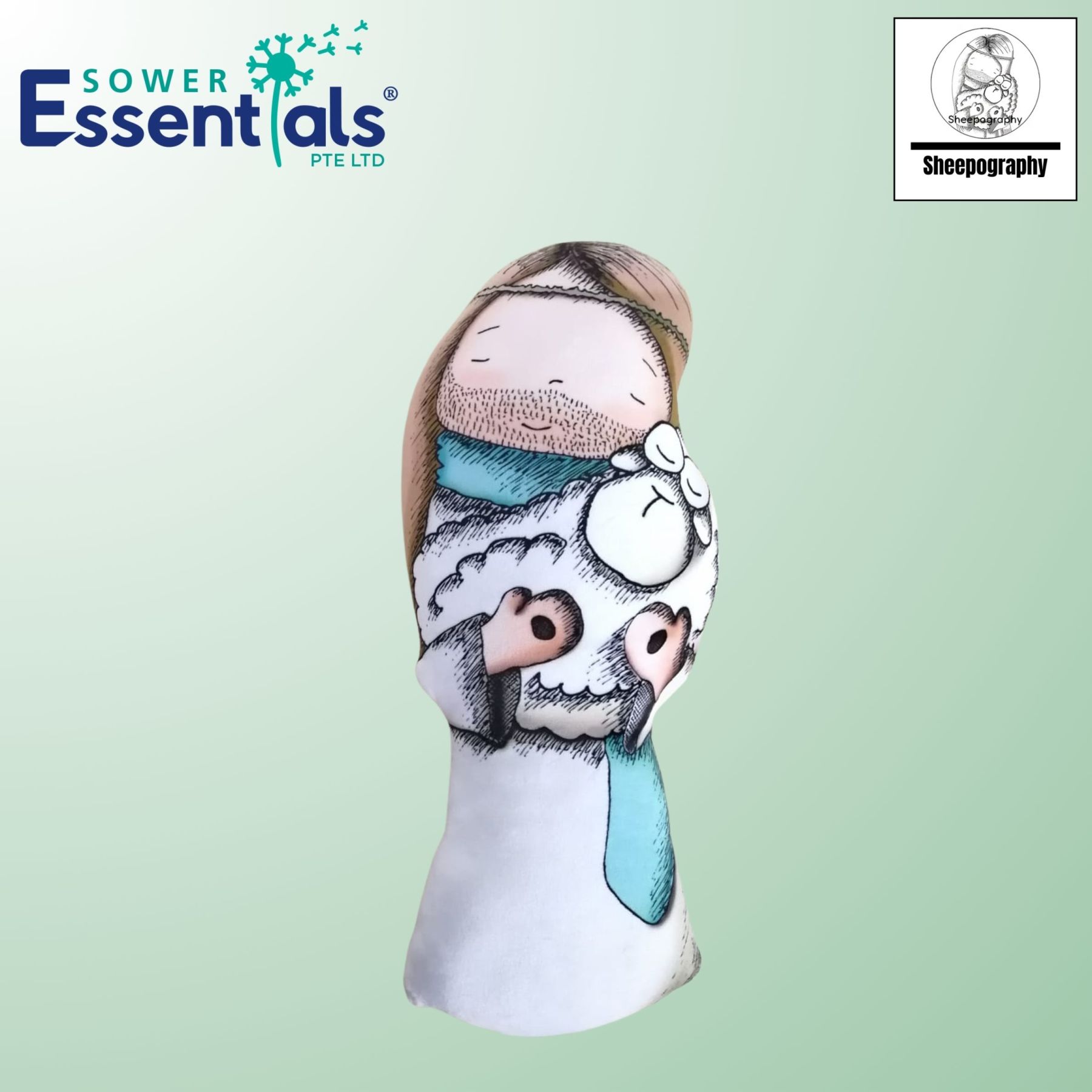 Sheepography Plushie - Shepherd Psalms 23