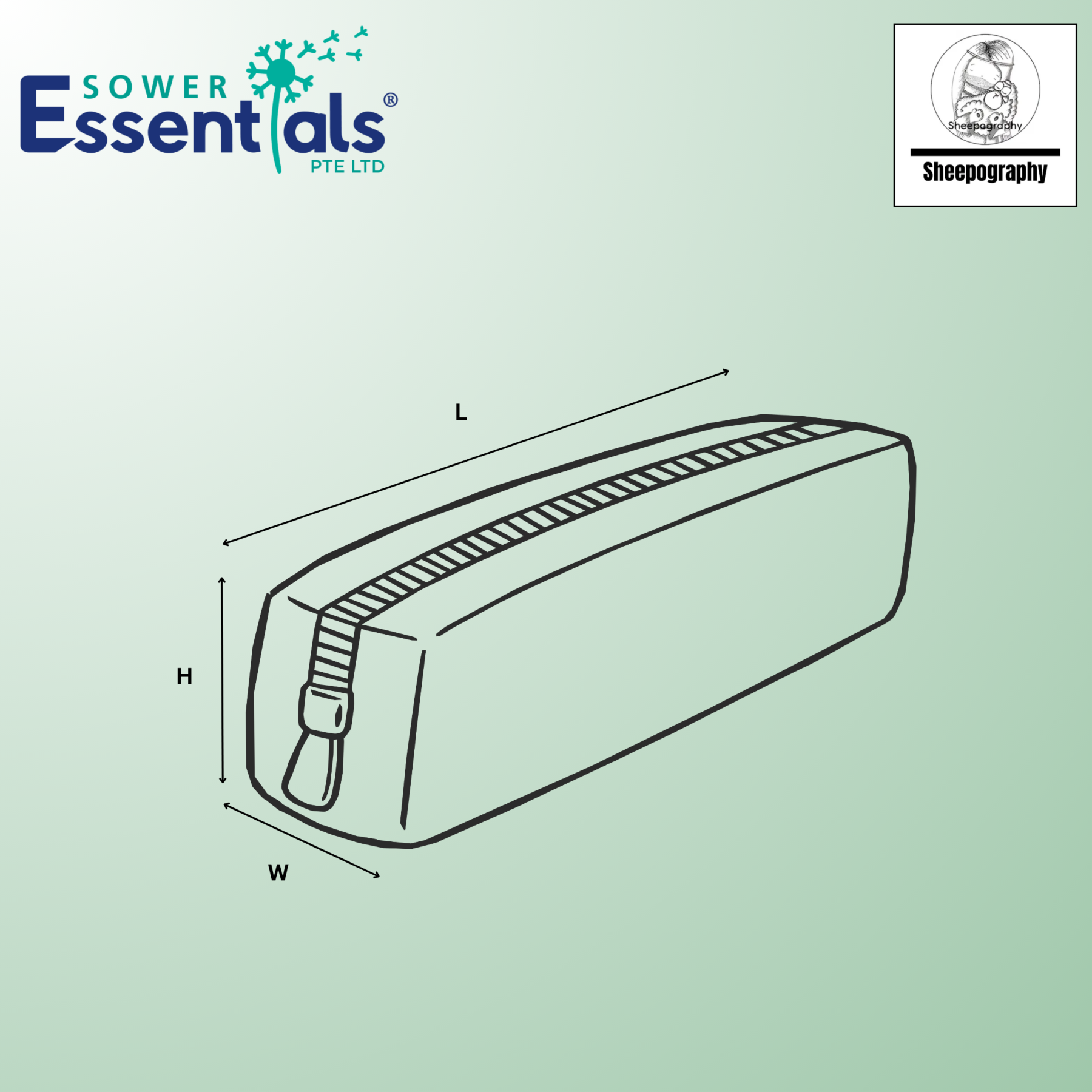 Sheepography Stationery Set