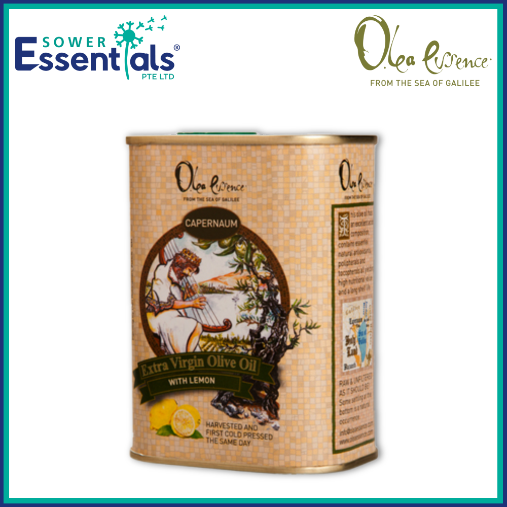 Lemon Flavored Extra Virgin Olive Oil - can - 400ml/13.5 oz