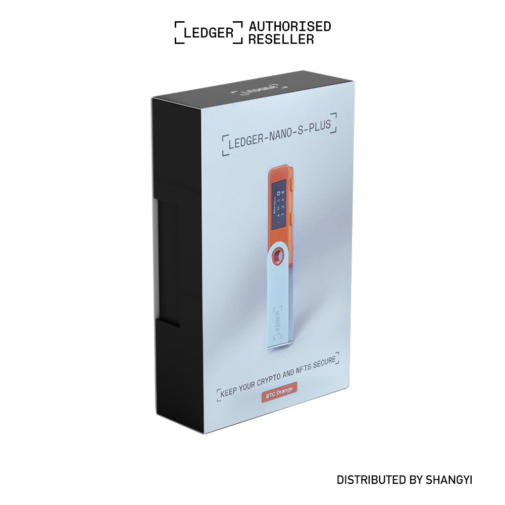 [Mainland]Ledger Nano S Plus Crypto Hardware Wallet Ledger wallet digital wallet bitcoin wallet cold storage digital wallet-ShangYi