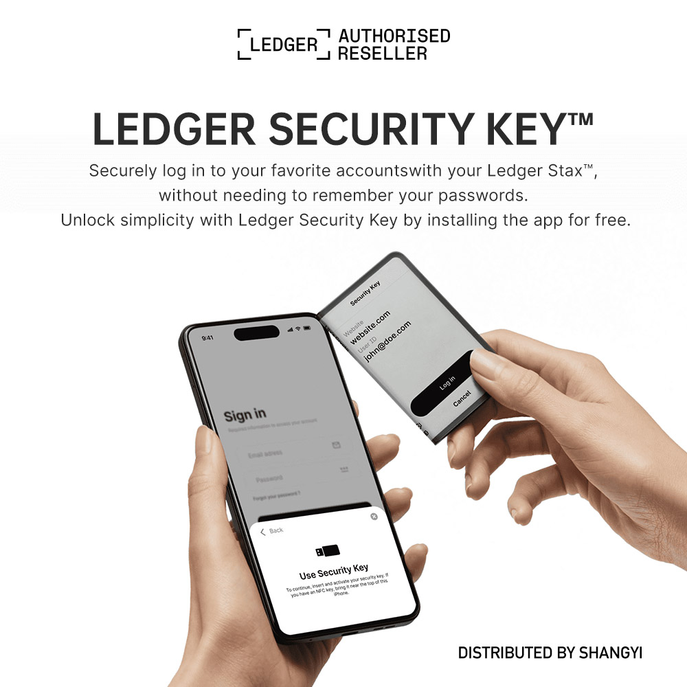 [Pre-Order 11/28][Mainland][Recovery Key ]Ledger Stax™ now including Ledger Recovery Key -ShangYi
