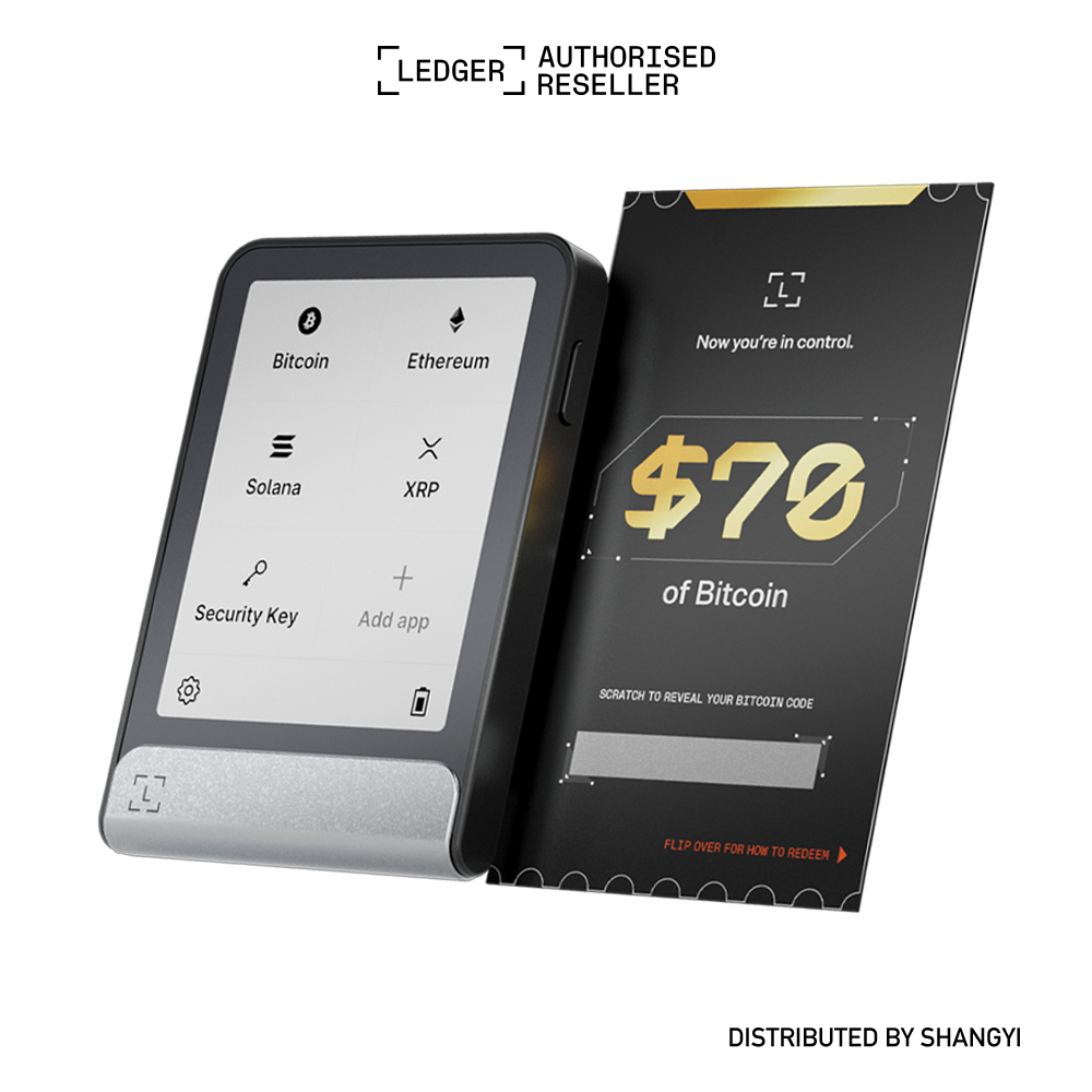 [Singapore]Ledger Flex™ with $70 BTC Crypto Hardware Wallet