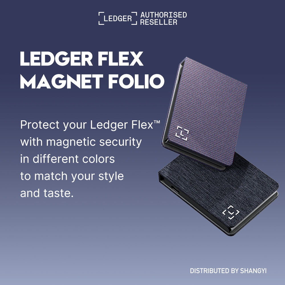 Ledger Flex Magnet Folio-ShangYi