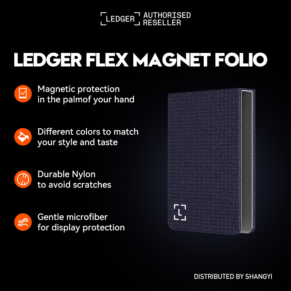 Ledger Flex Magnet Folio-ShangYi