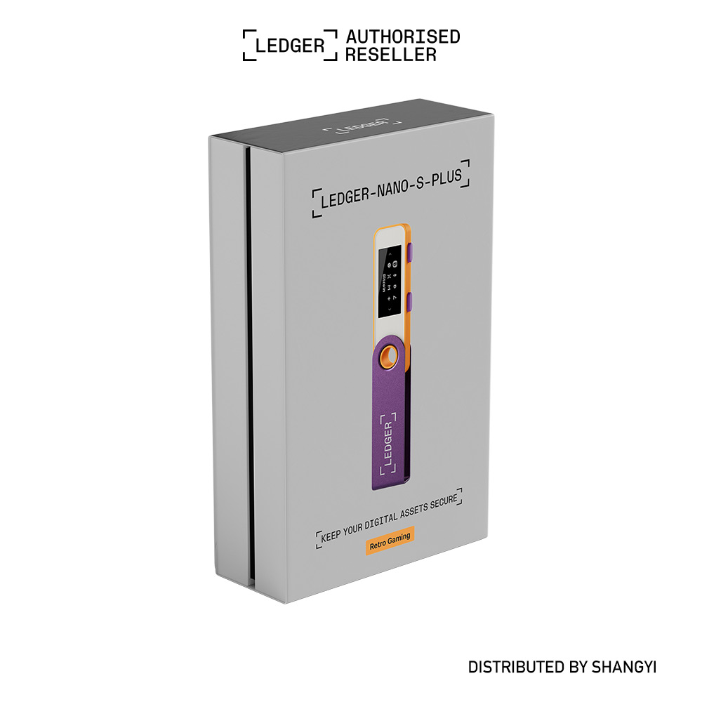 [Mainland]Ledger Nano S Plus Crypto Hardware Wallet Ledger wallet digital wallet bitcoin wallet cold storage digital wallet-ShangYi