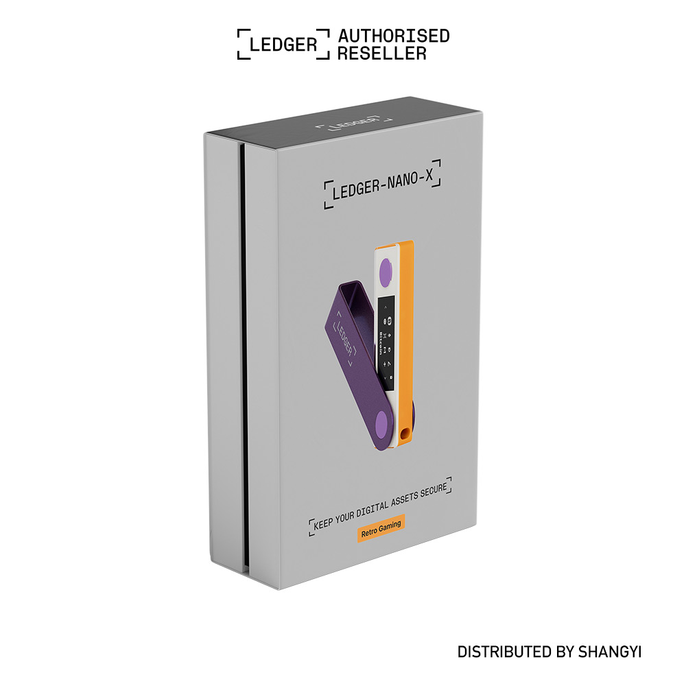 [HongKong]Ledger Nano X crypto hardware wallet cold wallet crypto Ledger wallet bitcoin wallet digital wallet-ShangYi