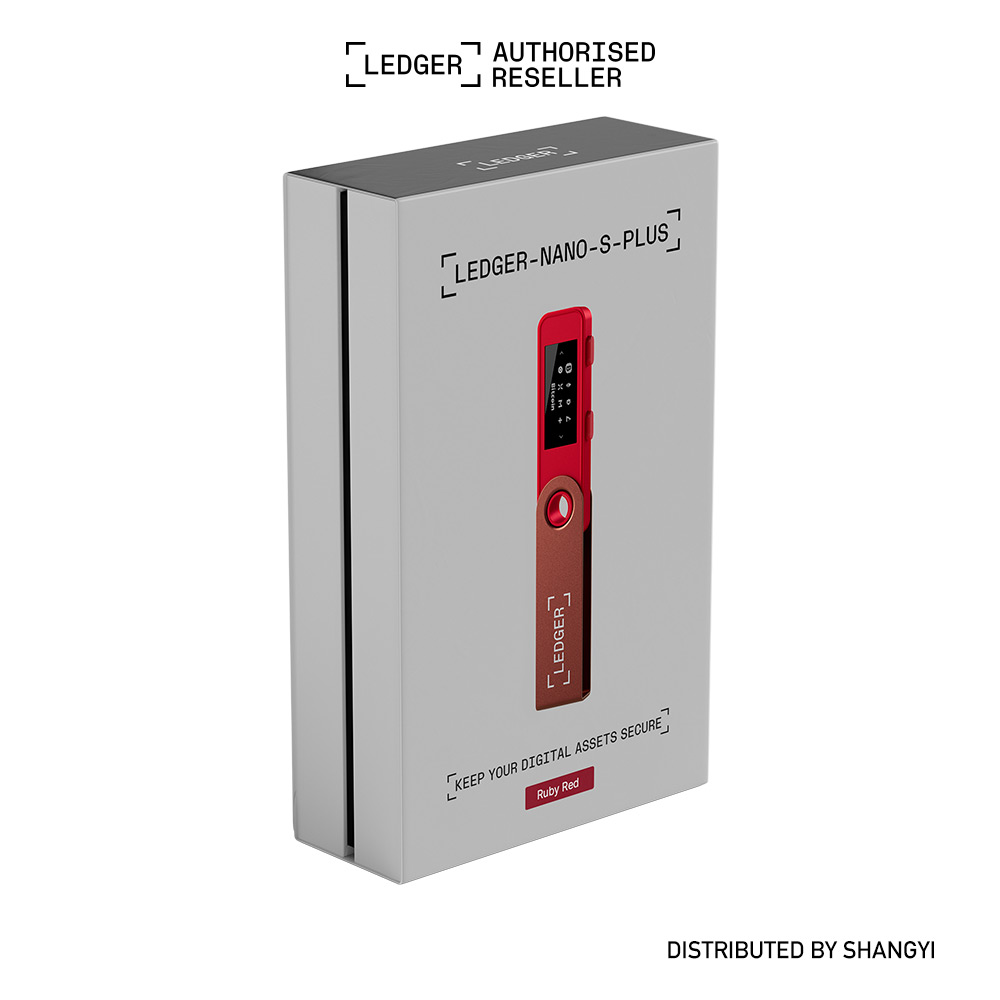[Mainland]Ledger Nano S Plus Crypto Hardware Wallet Ledger wallet digital wallet bitcoin wallet cold storage digital wallet-ShangYi