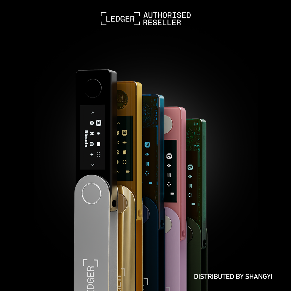 [Singapore]Ledger Nano X crypto hardware wallet cold wallet crypto Ledger wallet bitcoin wallet digital wallet-ShangYi