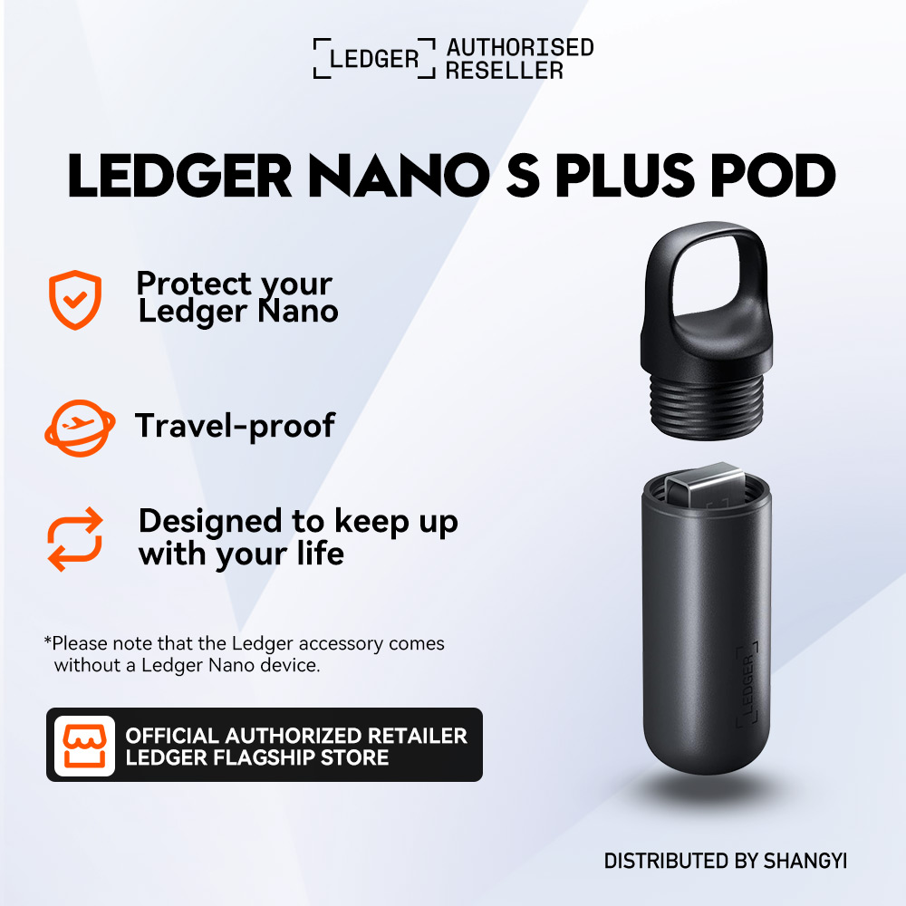 Ledger Nano S Plus Pod - On-The-go Protection for Your Ledger Nano S Plus