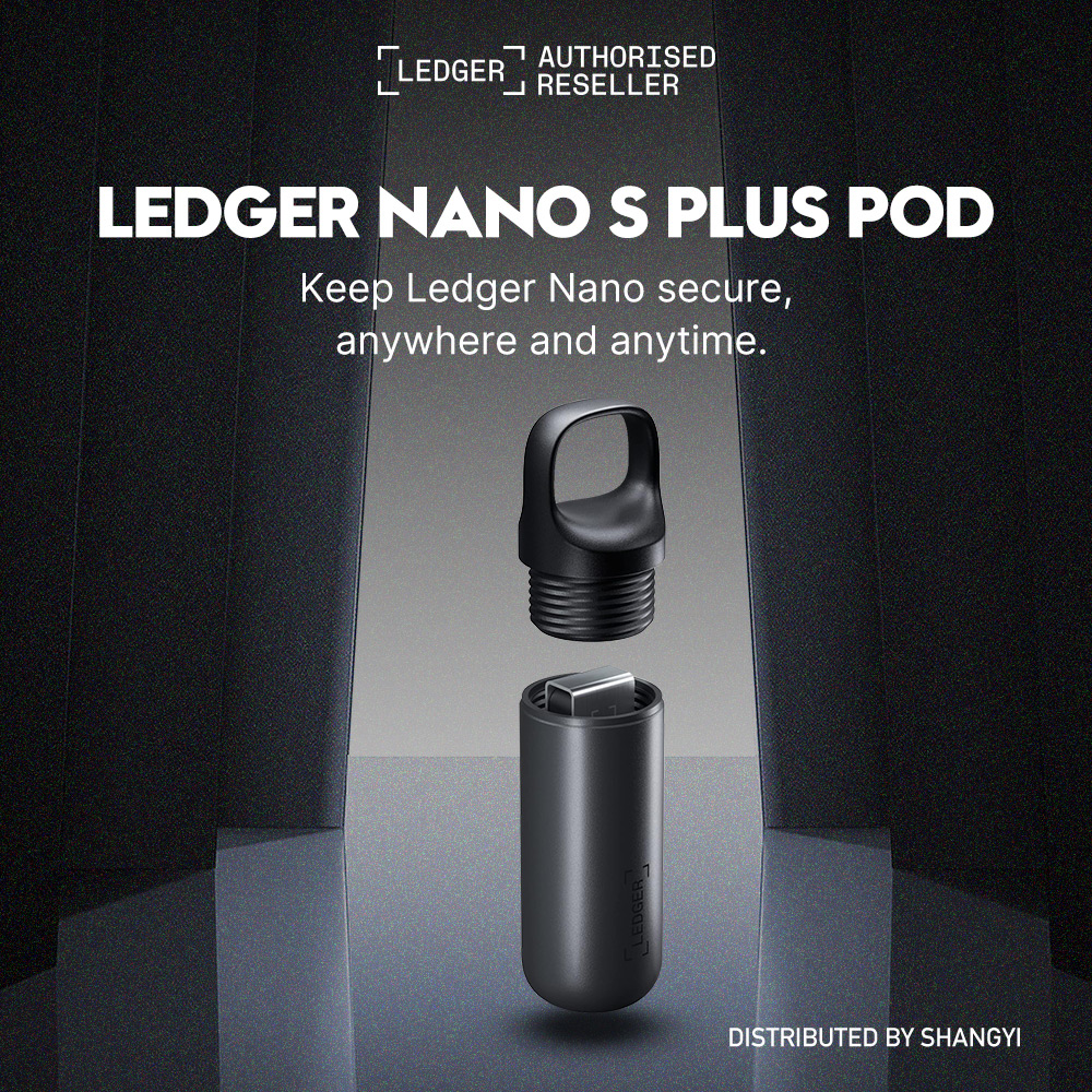 Ledger Nano S Plus Pod - On-The-go Protection for Your Ledger Nano S Plus-ShangYi