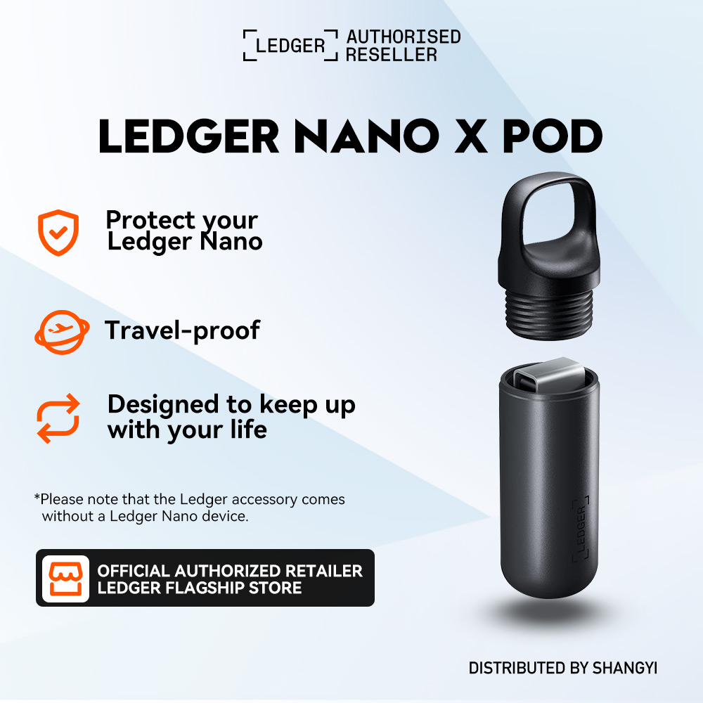 Ledger Nano X Pod - On-The-go Protection for Your Ledger Nano X