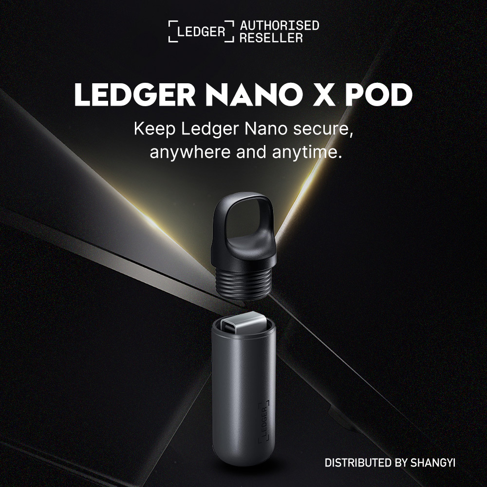 Ledger Nano X Pod - On-The-go Protection for Your Ledger Nano X-ShangYi