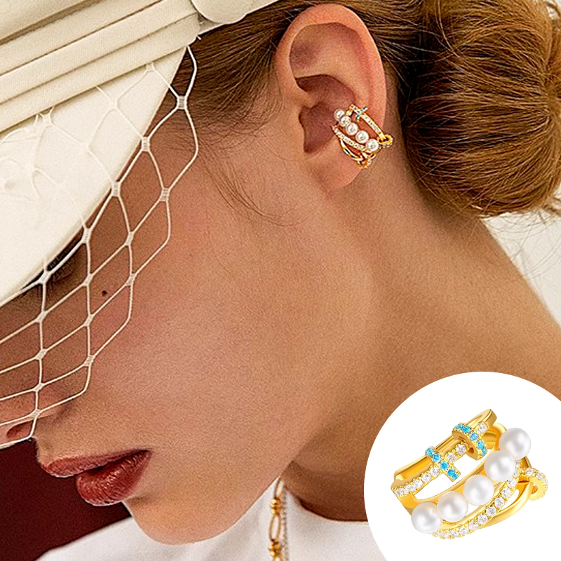 【加購特惠】金色環繞 / 珍珠耳夾 / 小眾設計耳環 | 法式穿搭 -P&N 珠寶