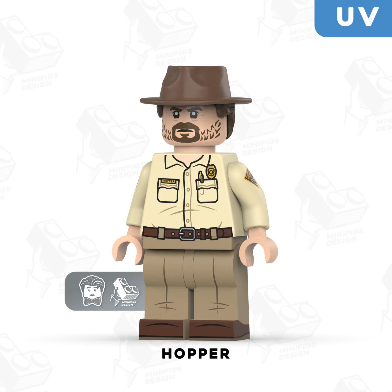 loklokmoc：Stranger Things 1-hopper  Pre-sale