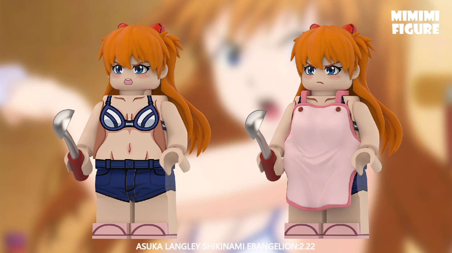 MIMIMI  EVA Series - Shikinami·Asuka·Langlei [EVA. Broken-Apron Style] （Agent brand）pre-sale