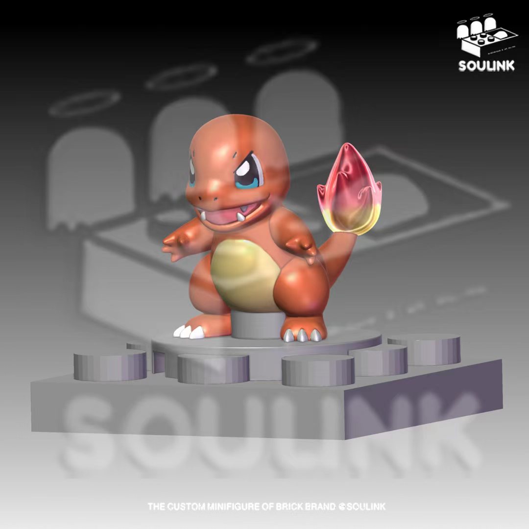 Soulink ：Pokémon FireRed and LeafGreen :Red Different +Original Figures Pre-sale