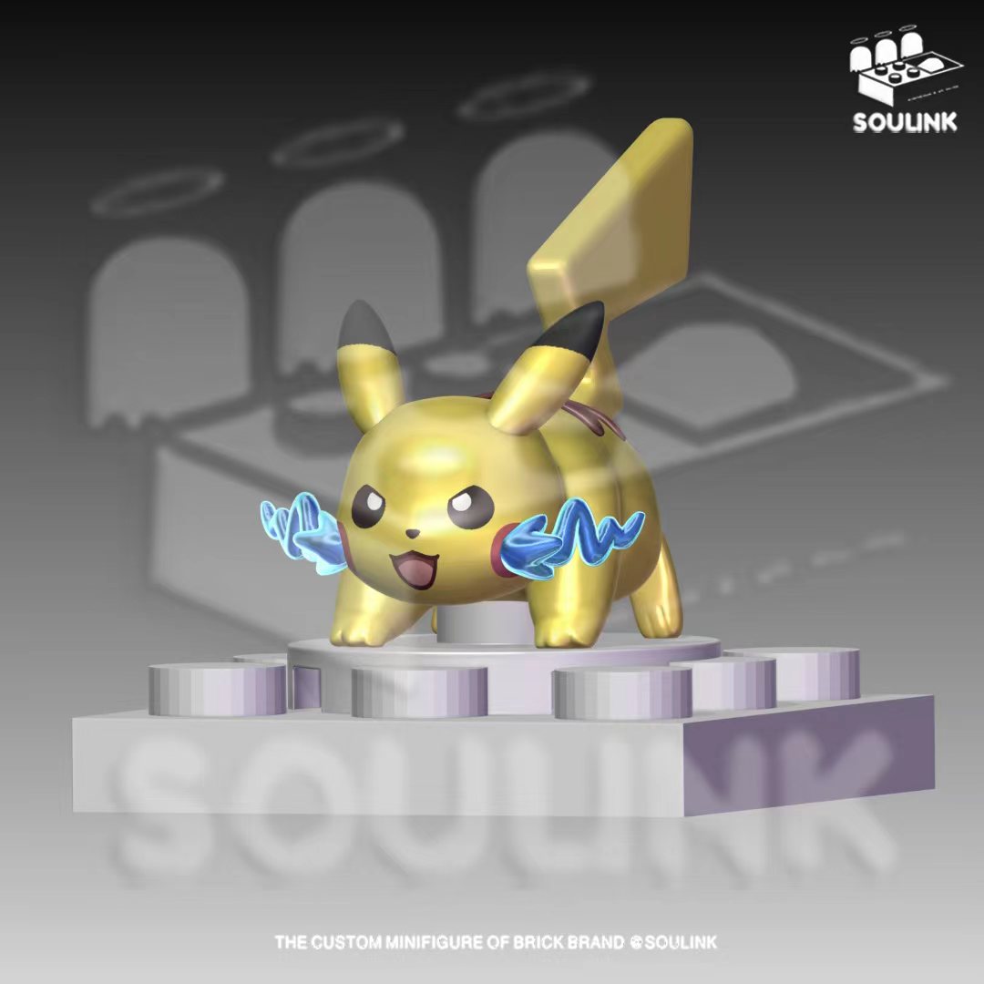 Soulink ：Pokémon FireRed and LeafGreen :Red Different +Original Figures Pre-sale