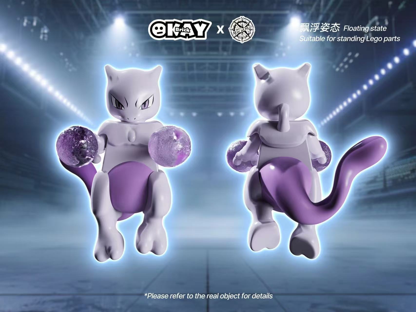 OKAY x NEW WORLD  Mewtwo/Steel Mewtwo （Agent brand）pre-sale