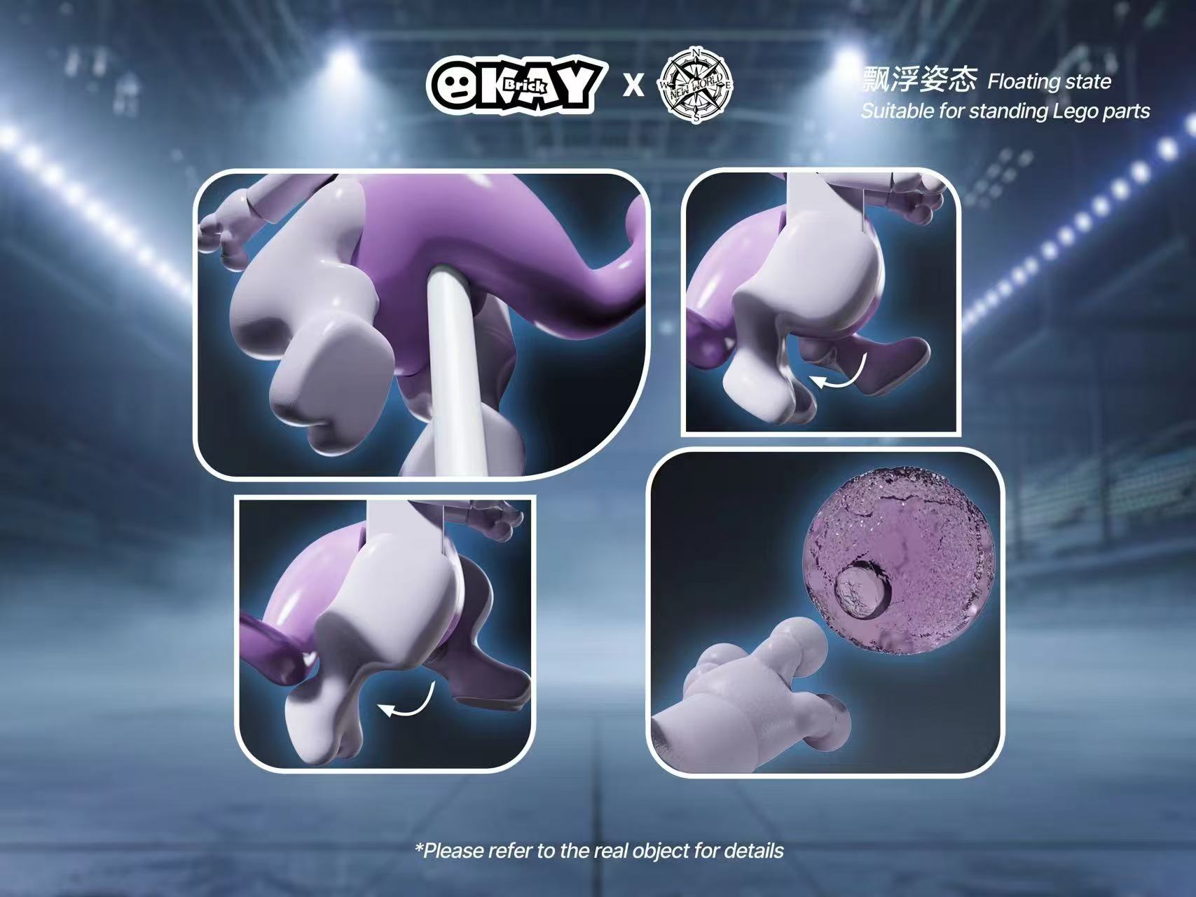 OKAY x NEW WORLD  Mewtwo/Steel Mewtwo （Agent brand）pre-sale