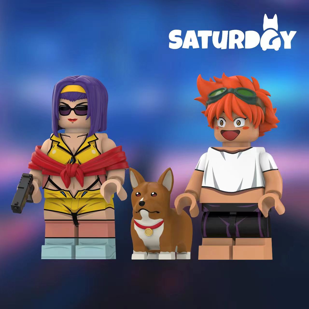 Saturday ：Cowboy Bebop Faye+Ed+Ein（Agent brand）pre-sale