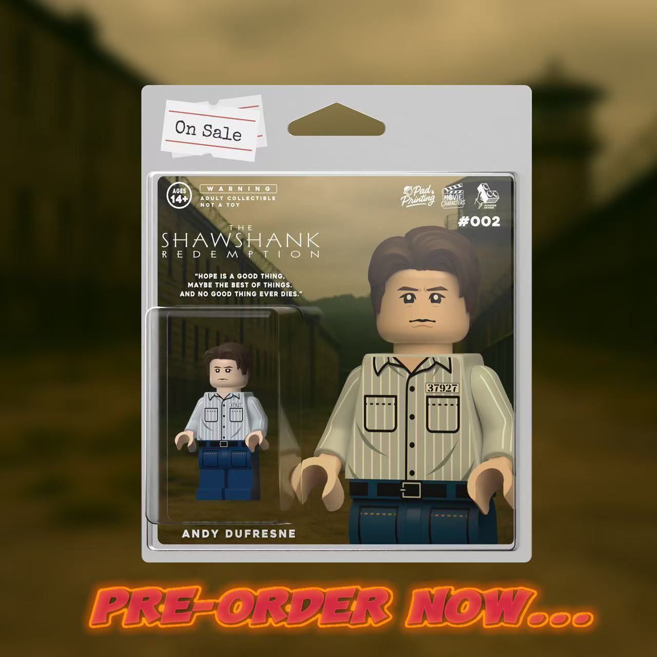 loklokmoc：The Shawshank Redemption: Andy Dufresne（Agent brand）Pre-sale