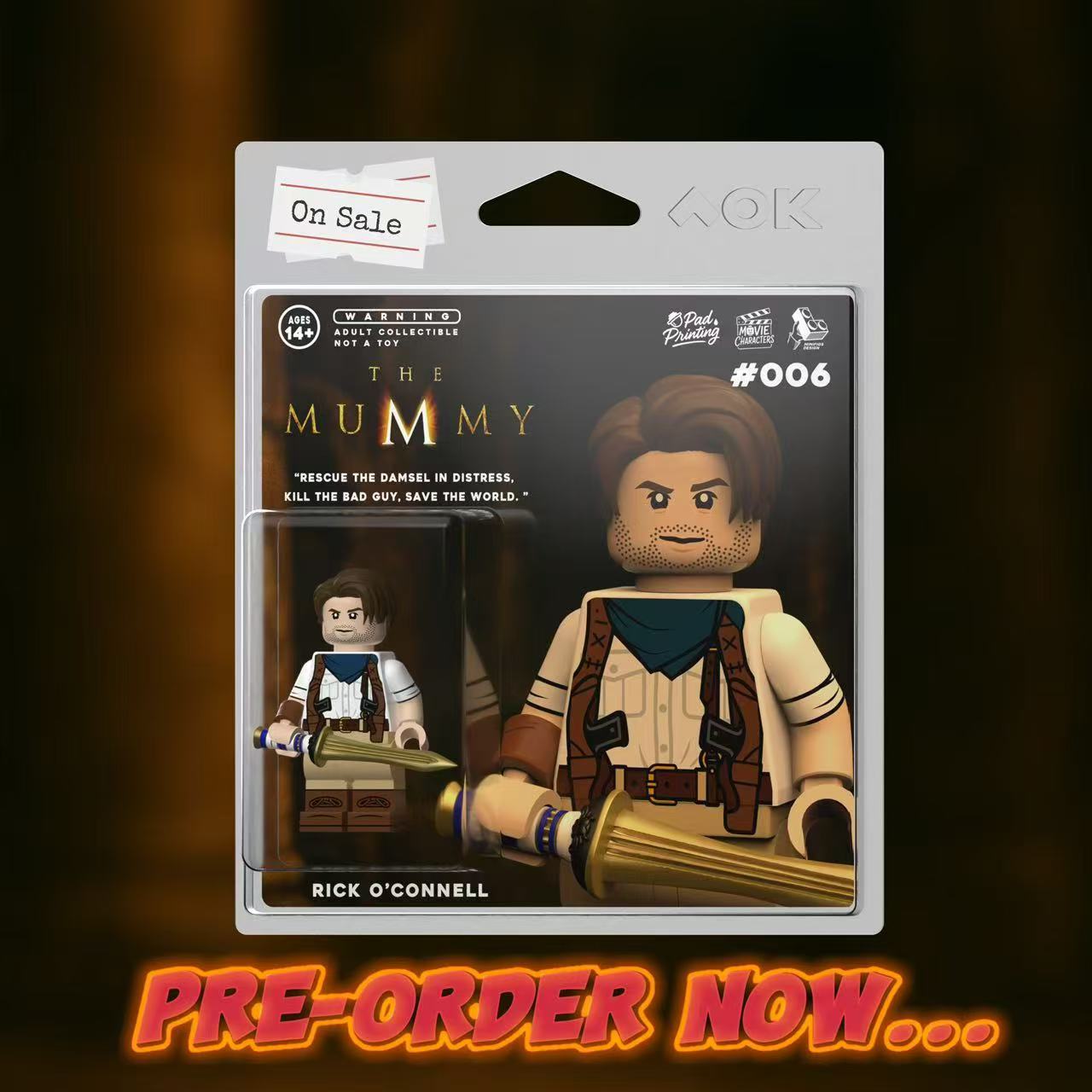 loklokmoc：The Mummy: Richard O’Connell（Agent brand）Pre-sale