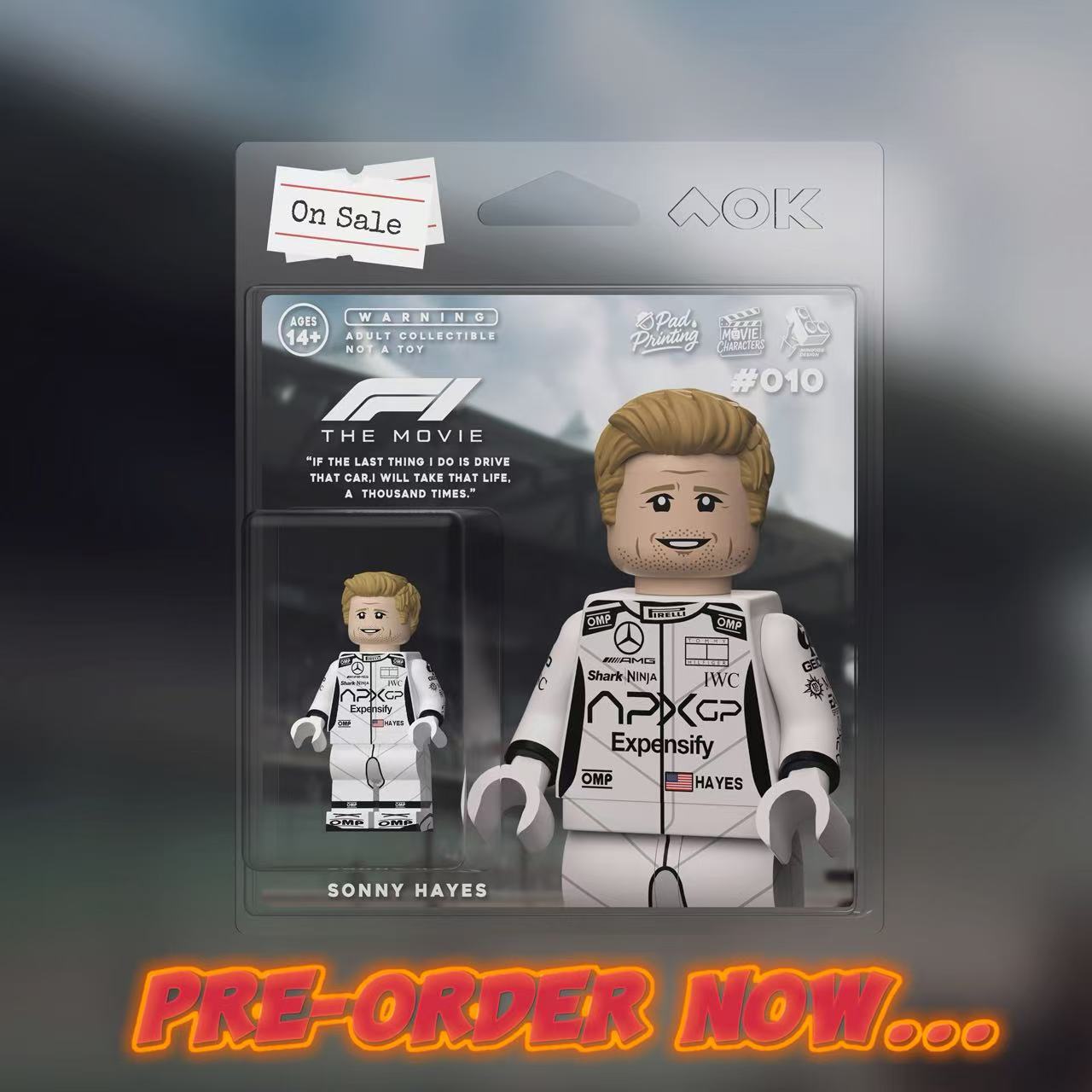 loklokmoc：F1: The Movie – Sonny Hayes（Agent brand）Pre-sale