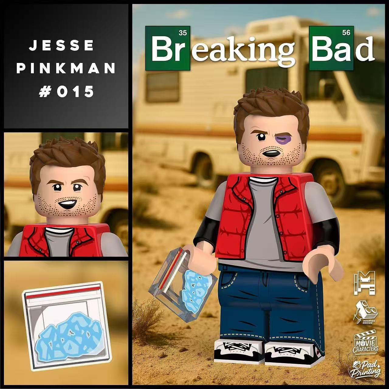 loklokmoc：Breaking Bad Season 1: Jesse Pinkman（Agent brand）Pre-sale