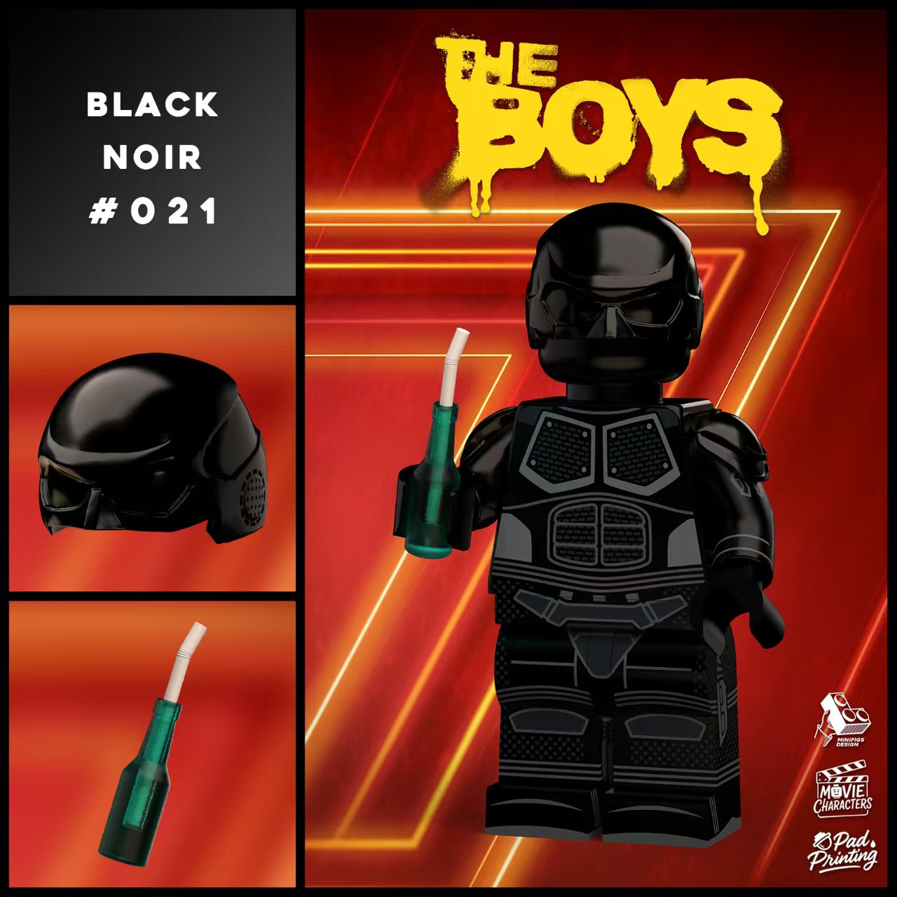 loklokmoc：The Boys: Black Noir（Agent brand）Pre-sale